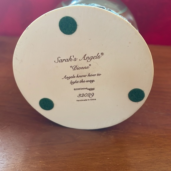 Rare Find Vintage Sarah’s Angels “Dionne”-Figurine Snow Globe-2003 Mind Spring - Picture 3 of 3